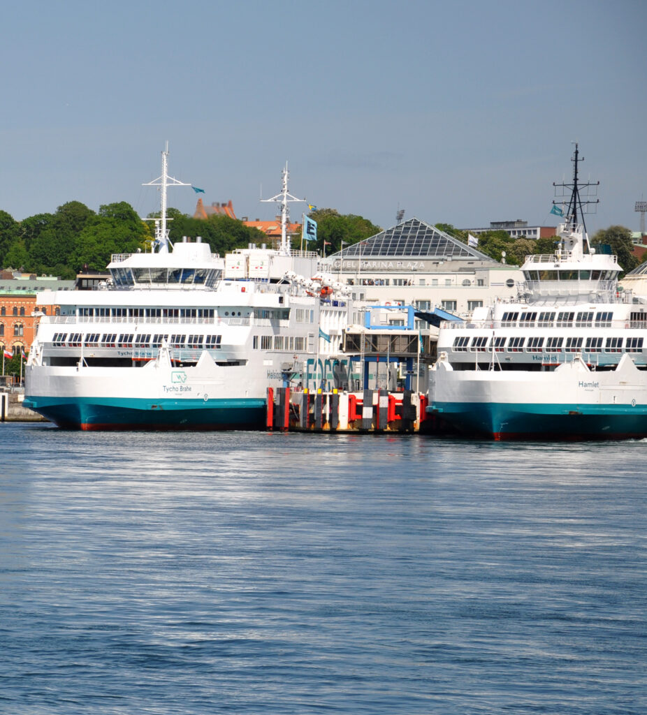 Färjor i Nordhamnen