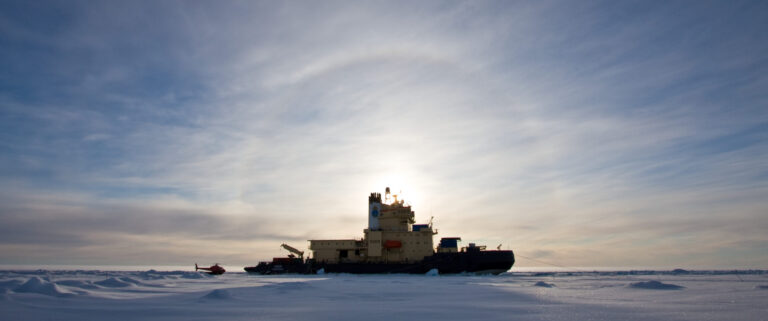 Isbrytaren Oden på polarexpedition