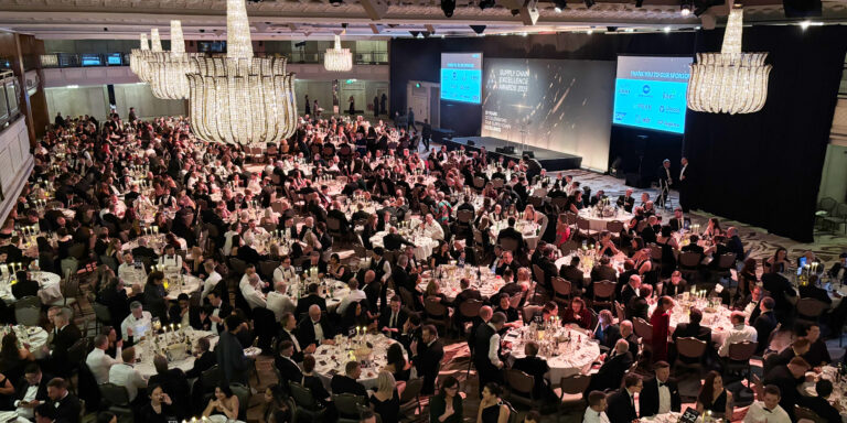 Gala night, Supply chain Excellence Awards, in London 2025.