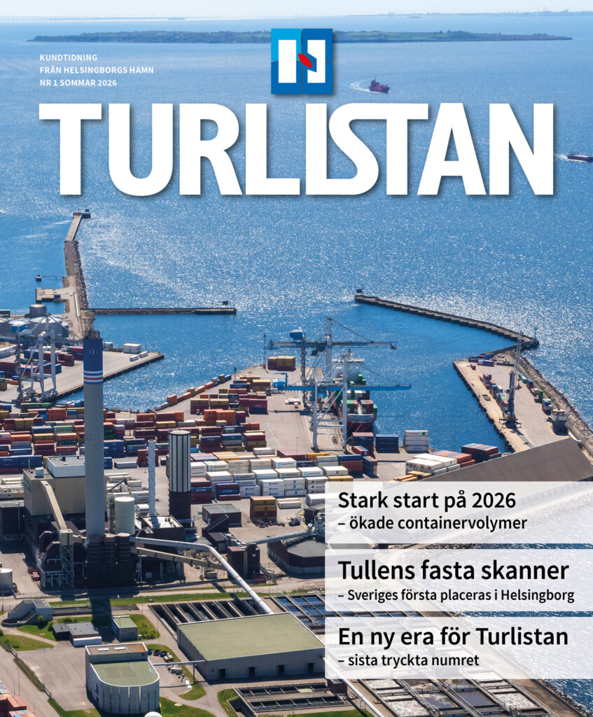 Omslagsbild med Titel Turlistan och rubriker från tidningens innehåll.